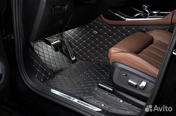 3D ковры из экокожи в салон автомобиля