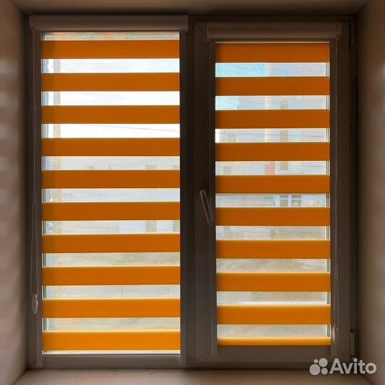 Рулонные шторы день, ночь