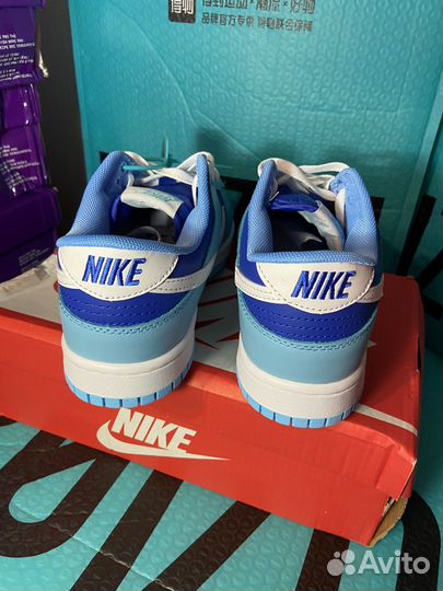 Кроссовки Nike Dunk Low Argon Blue оригинал