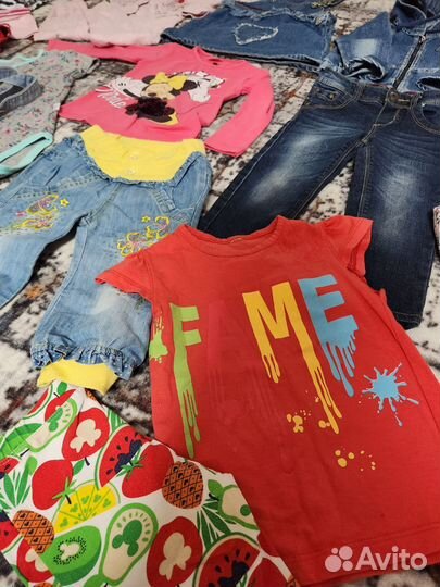 Пакет вещей на девочку 86 92