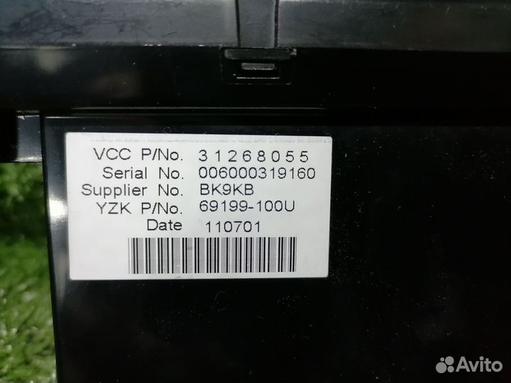 Монитор (дисплей) 31268055 Volvo V50 S40 MW43 MS ц