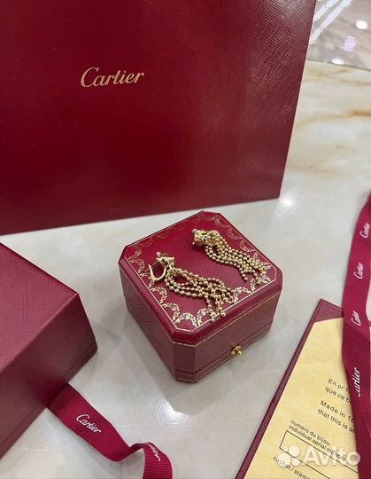 Серьги Cartier Panthere