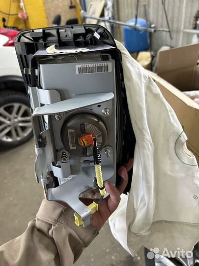 Подушки безопасности стрелянные nissan juke