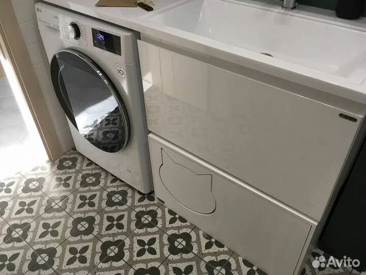 Тумба интерьерная для кошачьего туалета