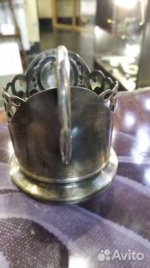 Подстаканник мельхиор Киев