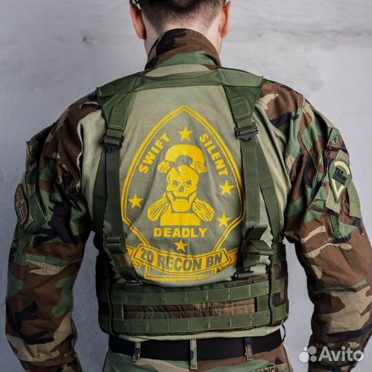 Разгрузочный жилет FLC molle-2