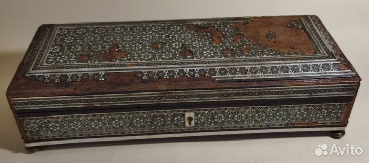 Старинная шкатулка для перчаток СССР