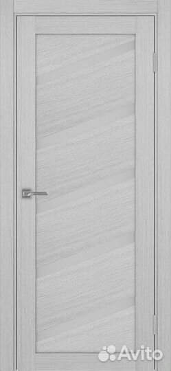 Межкомнатная дверь Турин 506У.112 (Дуб серый) 900*