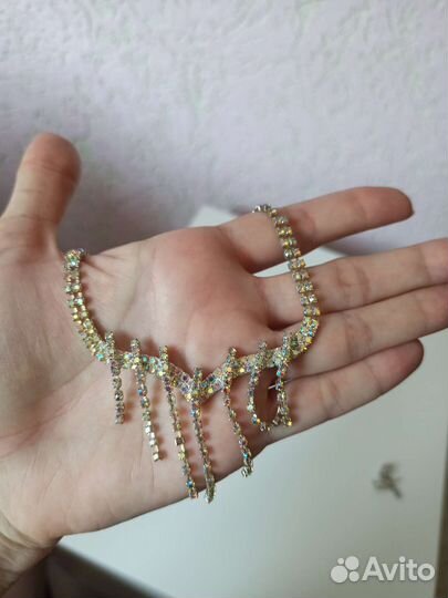 Набор украшений серьги колье