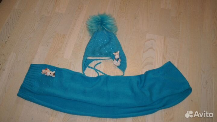 Отличные шапки для девочки на 50-52-53-54