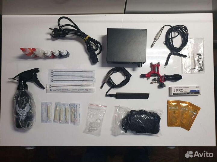 Роторная тату машинка и набор для тату