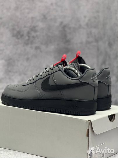 Кроссовки Nike Air Force 1 Grey (Арт.37431)