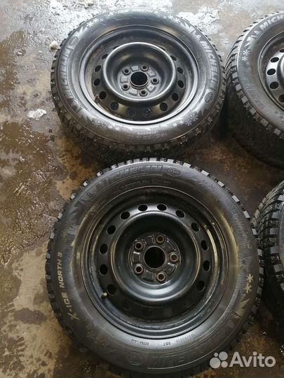 R15 Michelin X-Ice North 3 195/65, PCD 5x114.3 DIA 60.1