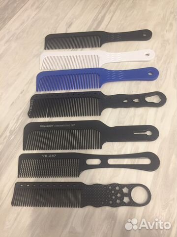 Расческа гребень для стрижки под машинку