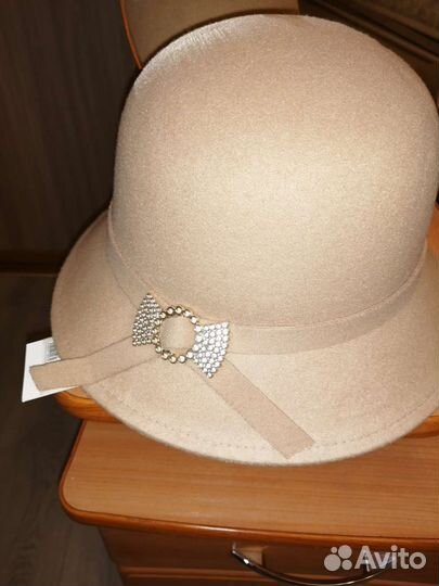 Шляпа фетровая женская новая