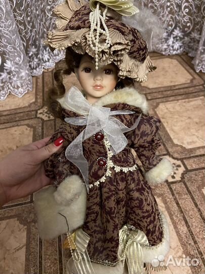 Кукла фарфоровая антикварная