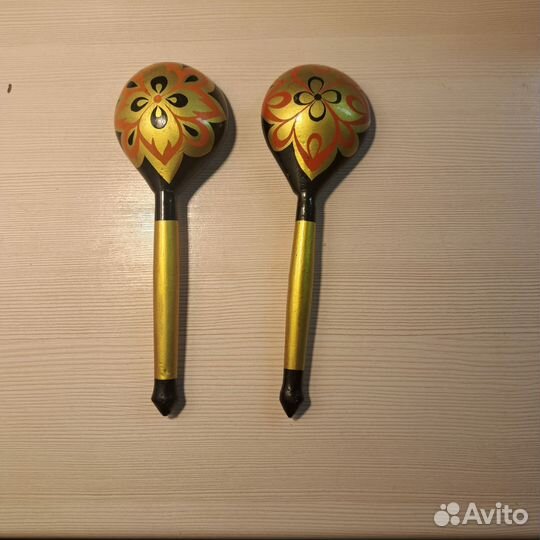 Ложки деревянные с росписью
