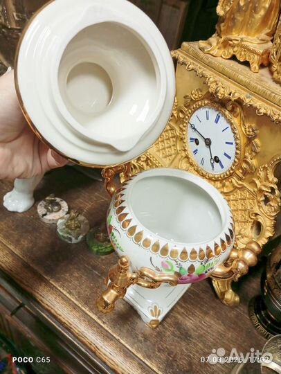 Самовар фарфоровый