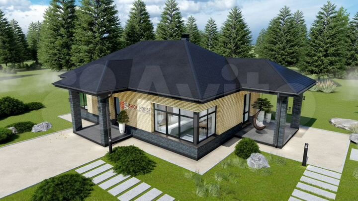 Дом 94,6 м² на участке 11,4 сот.