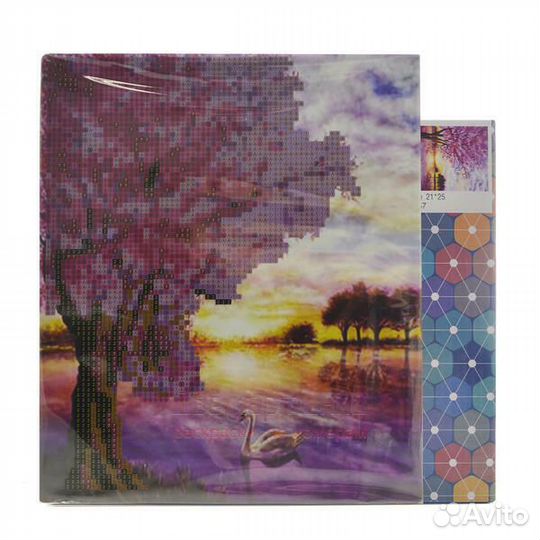 Алмазная мозаика 21x25 Испуганный маленький