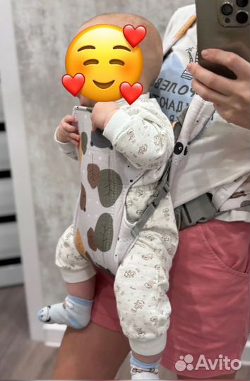 Рюкзак переноска кенгуру для новорожденных