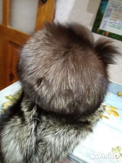 Шапка чернобура