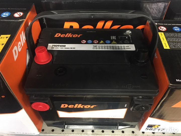 Аккумулятор Delkor 4 клеммный