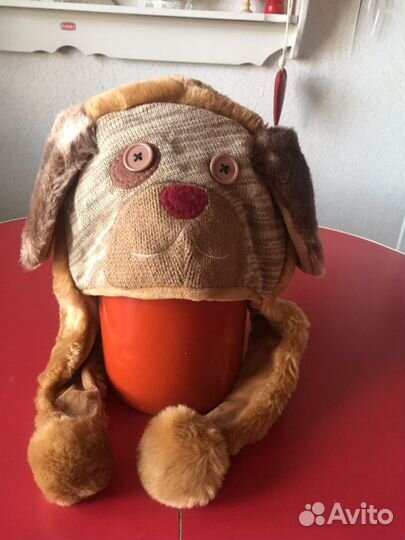 Шапочка детская «Собачка» из Европы и другие