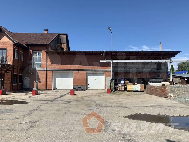 Тёплый склад на территории базы