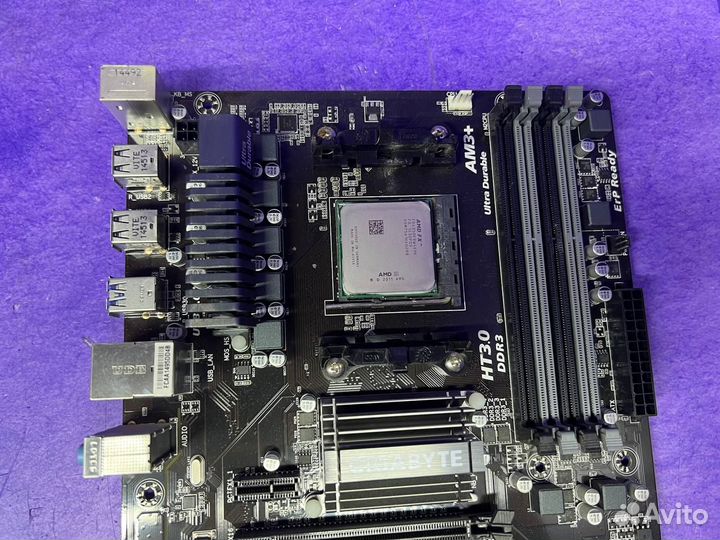 Материнская плата AM3+ с процессором FX