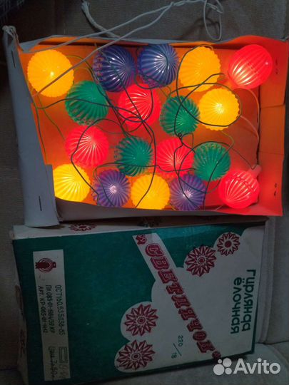 Светлячок гирлянда