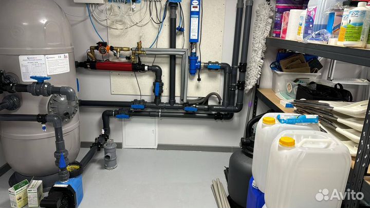 Сервисное обслуживание бассейнов, ремонт