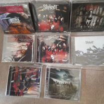 Коллекция фирменных CD Slipknot