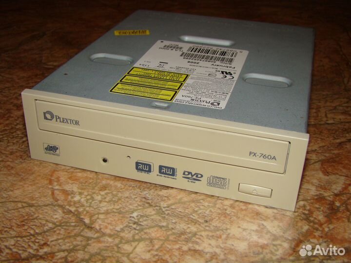 Привод CD&DVD-R-RW Plextor PX-760A (IDE)