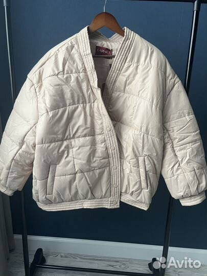Куртка-бомбер новая оверсайз с биркой