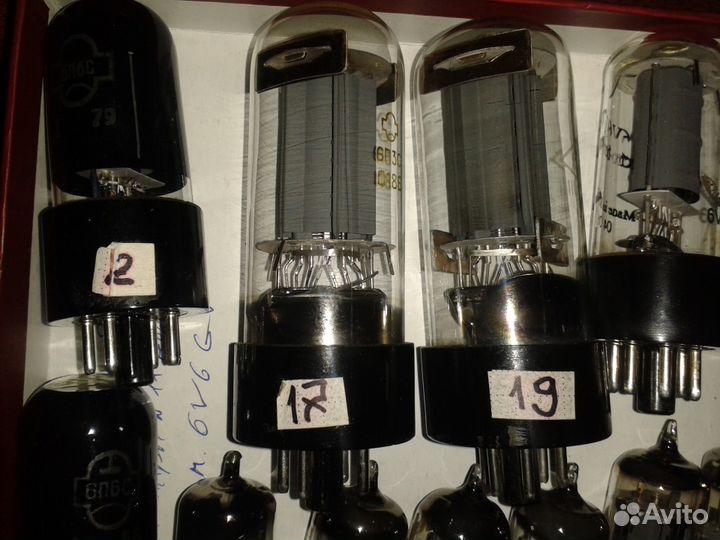 Продаются радиолампы ECC83,ECC82 голд пин и др