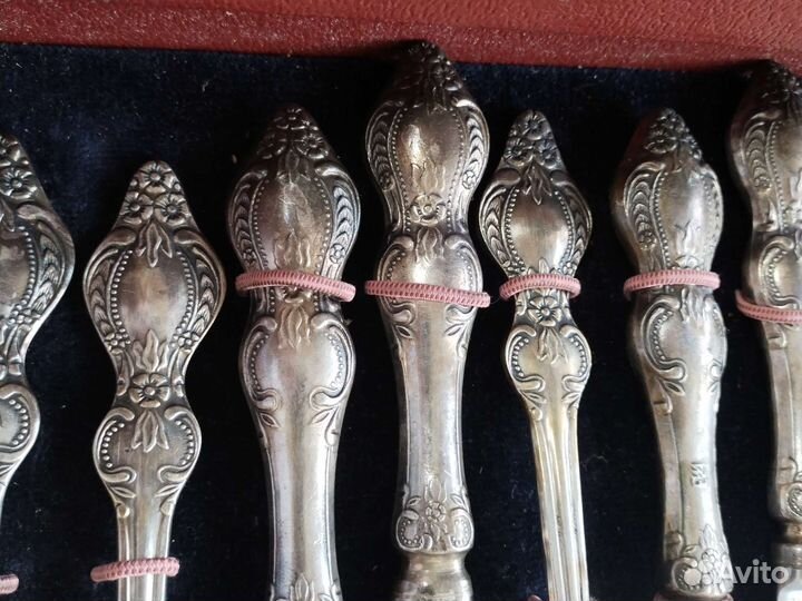 Набор столовых приборов мельхиор СССР