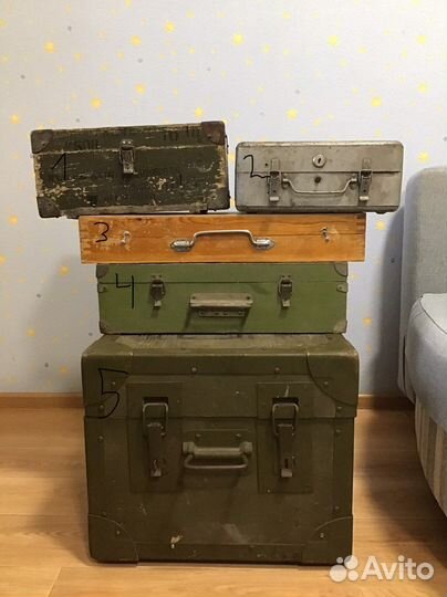 Ящик- кейс под приборы из СССР