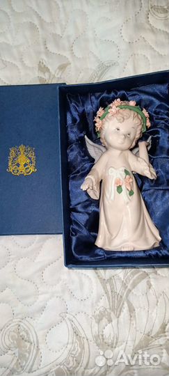 Ангелочек фигурка фарфор