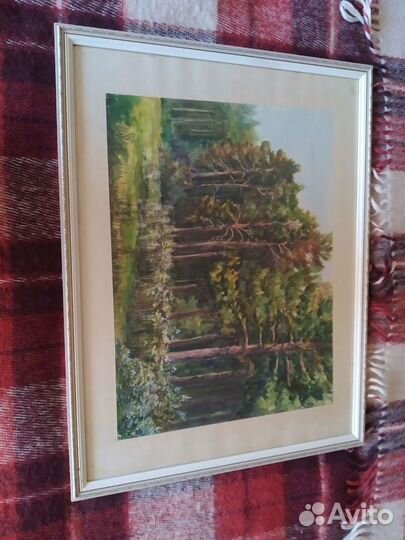 Русская живопись бумага акварель