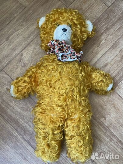Плюшевый медведь времен СССР