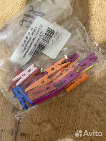 Мини прищепки декоративные