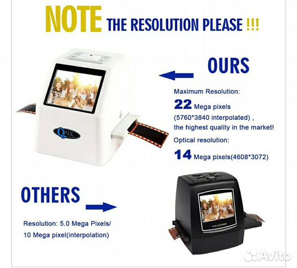 Сканер для фотопленки