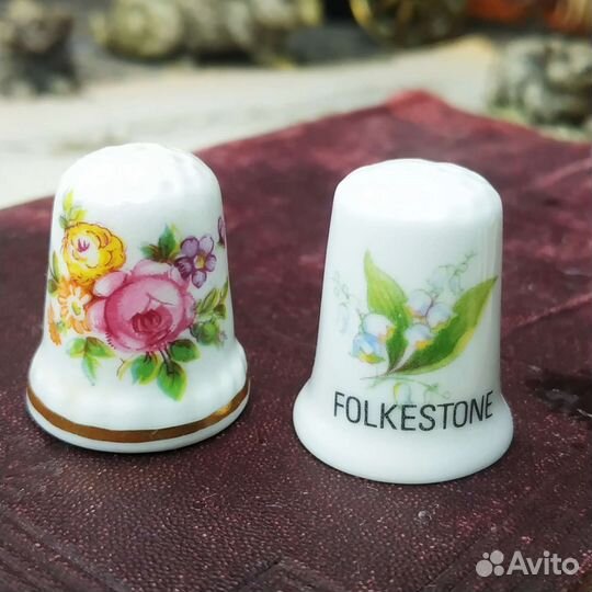 Антиквариат из Европы. Фарфоровые наперстки