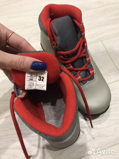 Лыжные ботинки детские