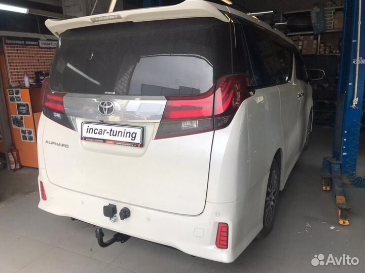 Фаркоп Toyota Vellfire 2015-2023, Alphard 2015