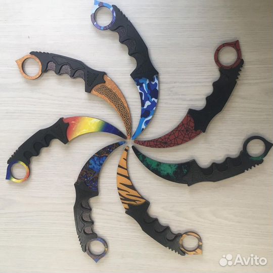 Игрушки деревянные и игры CS GO