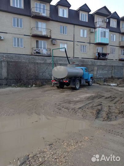Доставка воды водовозом