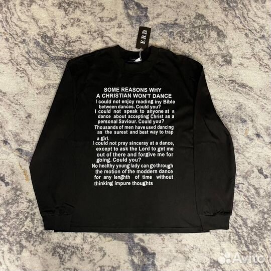 Лонгслив enfants riches deprimes на руках