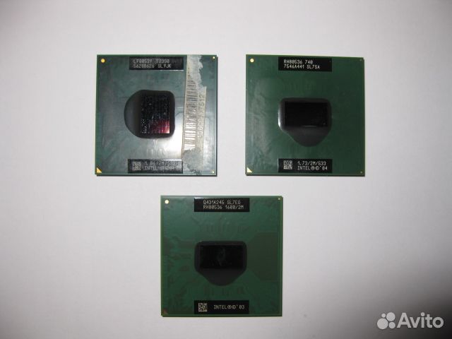 Процессоры Intel для ноутбуков
